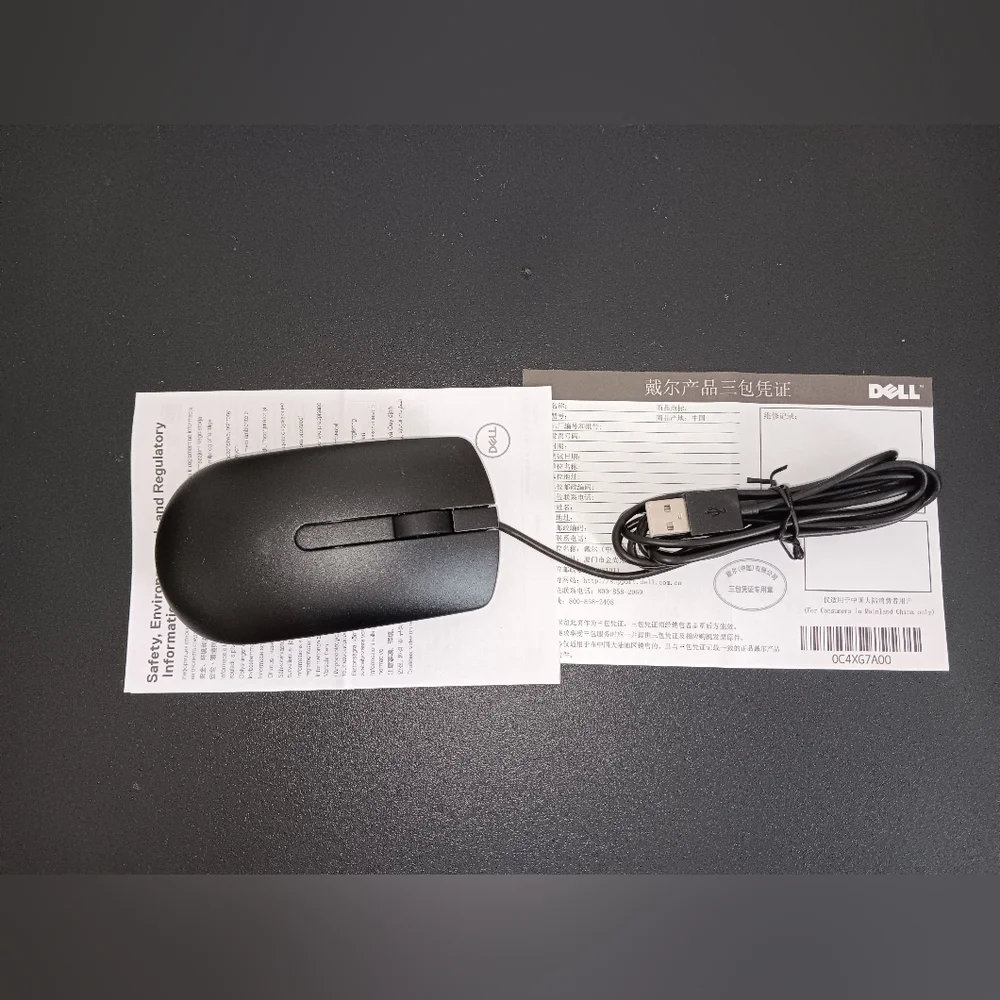 4 Mouse Wired Computer Mouse Model MS 116 Black